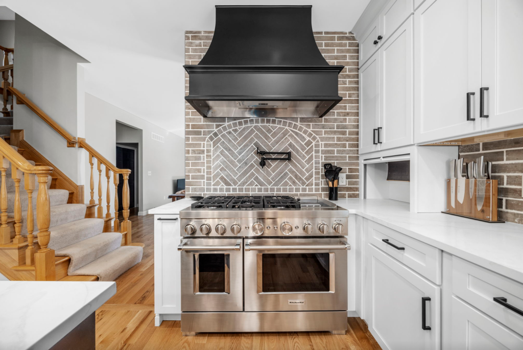 This is a kitchen remodel in Ballwin, Missouri
